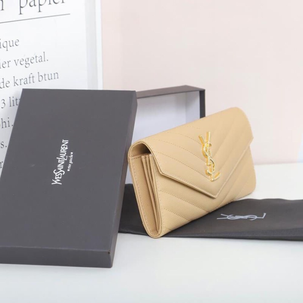 YSL Saint Laurent Cassandre Envelope Long Wallet - Picture 3 of 9